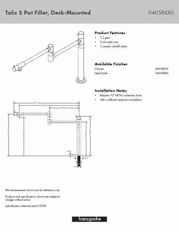 Axor Plumbing Product 04058XX0-page_pdf
